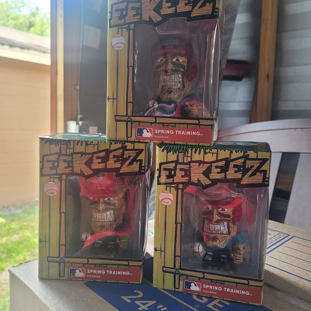 Baseball statues